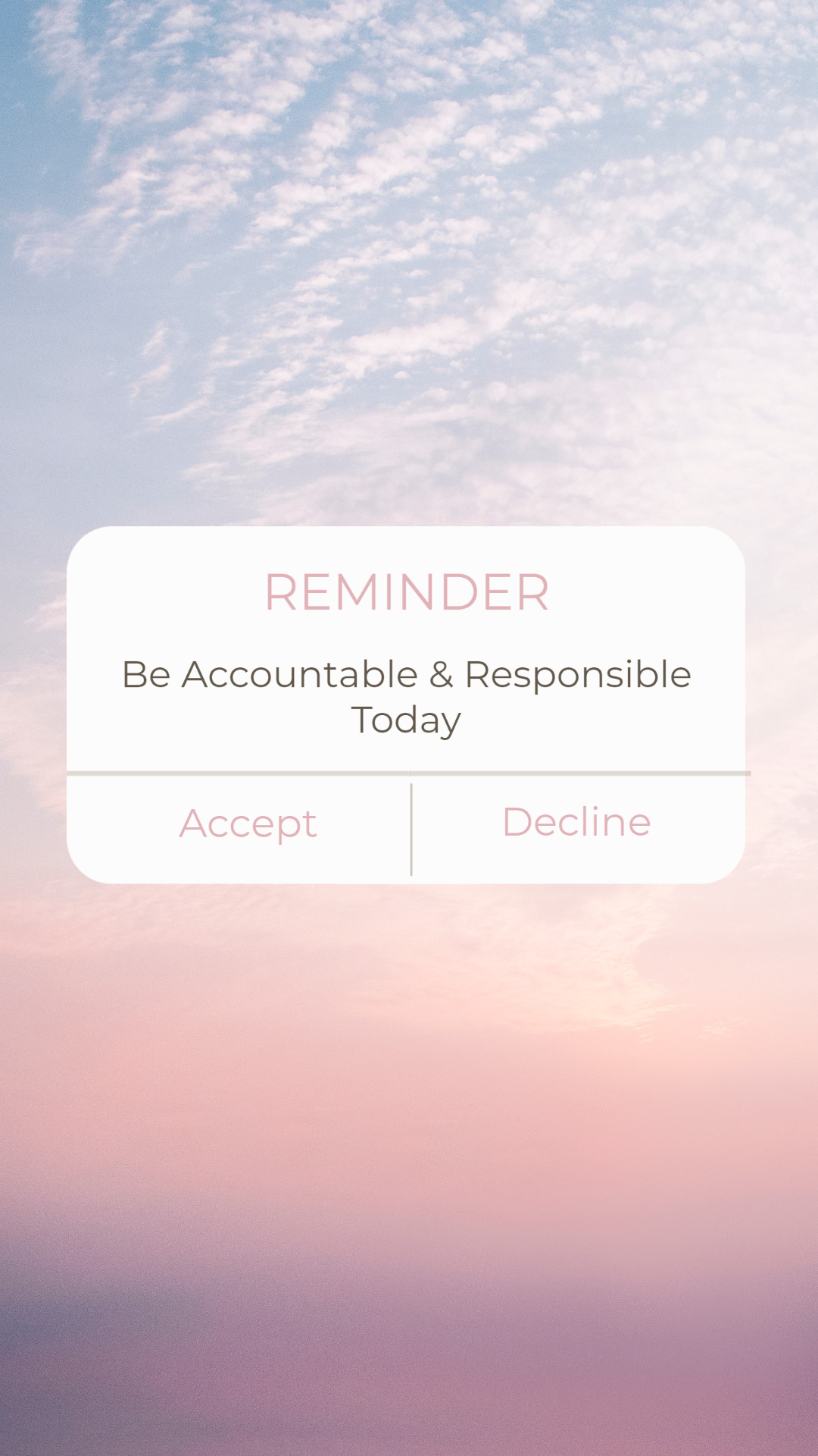 accountability