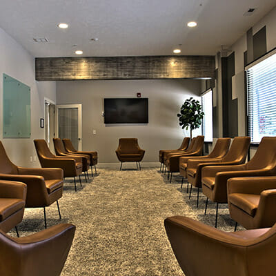 community-center-rehab-slc brown chairs