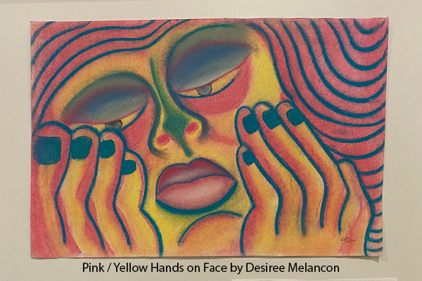 Painting 1 from Brighton Recovery Center organized art show and silent auction