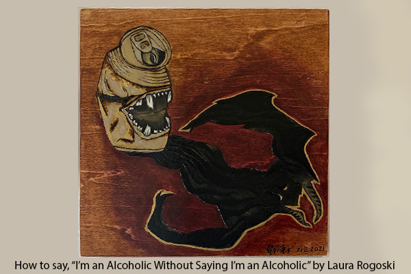 Painting 10 from Brighton Recovery Center organized art show and silent auction