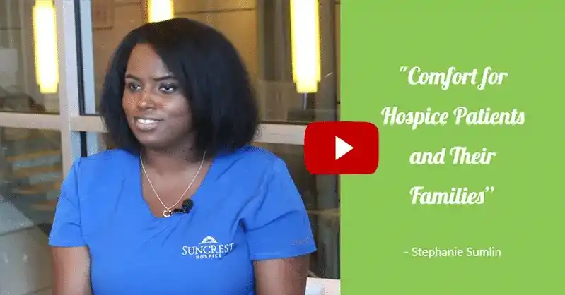 Comfort for Hospice Patients and Their Families