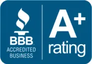 BBB Accredited A+ Rating Icon BBB Accredited A+ Rating Icon