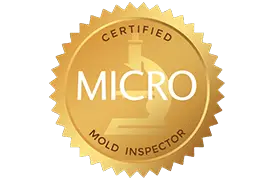 Micro mold inspector Certified Logo Micro mold inspector Certified Logo