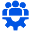 Dependable and Trained Team Icon Dependable and Trained Team Icon